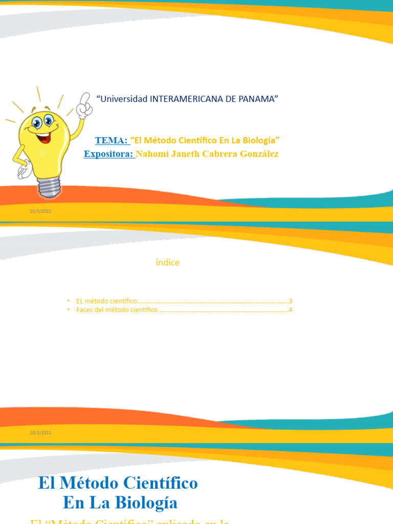 METODO CIENTIFICONAHOMI CABRERA PDF Método científico Experimentar