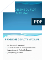 Le Probleme Du Flot Maximal