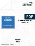 REPASO 003 - Matemática 1ro