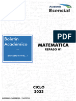 REPASO 001 - Matemática 1ro
