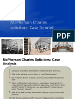 McPherson Charles Case Study - Debrief