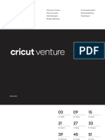 Cricut Venture User Guide Intl