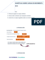 T-6 - Acciones Magnéticas Sobre Cargas en Movimiento