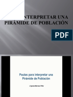 Cómo Interpretar Una Pirámide de Población