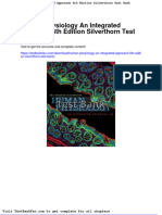 Full Download Human Physiology An Integrated Approach 6th Edition Silverthorn Test Bank