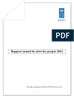 Suivi Projets PNUD 2013 - Rapport Final