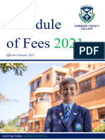 ATC Schedule of Fees 2021