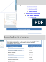 La Comunicación Escrita en La Empresa