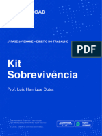 E-Book Kit Sobrevivência Direito Do Trabalho - Prof. Luiz Henrique