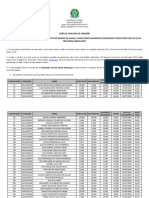 Listagem Dos Candidatos Classificados e Majorados - Geral Masculino