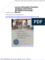 Full Download Human Resource Information Systems Basics Applications and Future Directions 4th Edition Kavanagh Solutions Manual