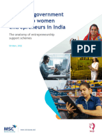 Decoding Government Support To Women Entrepreneurs in India