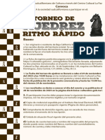 Torneo de Ajedrez Ritmo Rapido CCLP 2023