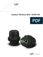 Anybus Wireless Bolt RJ45 PoE AWB2030 User Manual