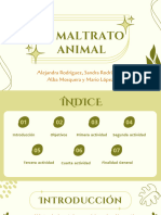Unidad Didáctica - Maltrato Animal