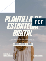 Plantilla de Estrategia Digital by Jordan Lascurain