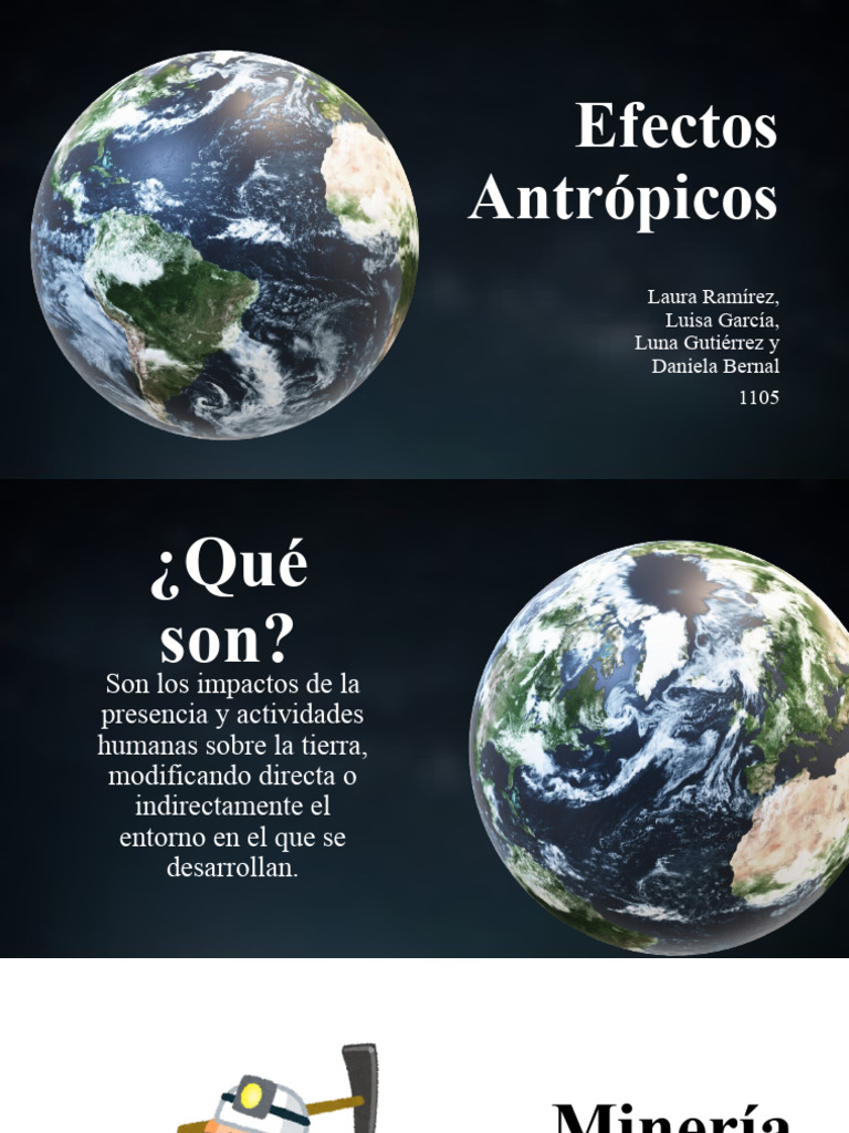 Efectos Antrópicos 2.0 | PDF | Entorno natural | Naturaleza