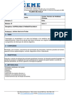 Plano de Aula 2 - Coprologia e Parasitologia Ii