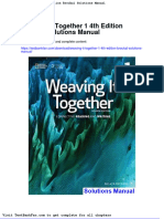 Full Download Weaving It Together 1 4th Edition Broukal Solutions Manual