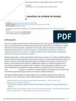 Cuidados Paliativos - Problemas Na Unidade de Terapia Intensiva em Adultos - UpToDate