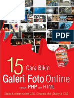 15 Cara Bikin Galeri Foto Online Dengan PHP Dan HTML - Arie Prabawati