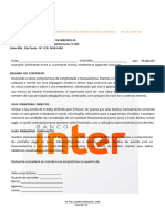 Contrato de Empréstimo Banco Inter