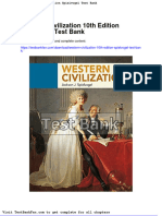 Full Download Western Civilization 10th Edition Spielvogel Test Bank