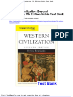 Full Download Western Civilization Beyond Boundaries 7th Edition Noble Test Bank