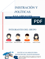 Administracion de Politicas Salariales - Tema 3