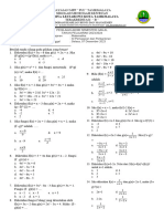 Soal Matematika XI