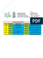 Horario de Provas