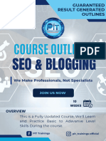 SEO & Blogging Outlines.