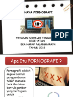 Bahaya Pornografi: Yayasan Sekolah Tinggi Ilmu Kesehatan Eka Harap Palangkaraya TAHUN 2018