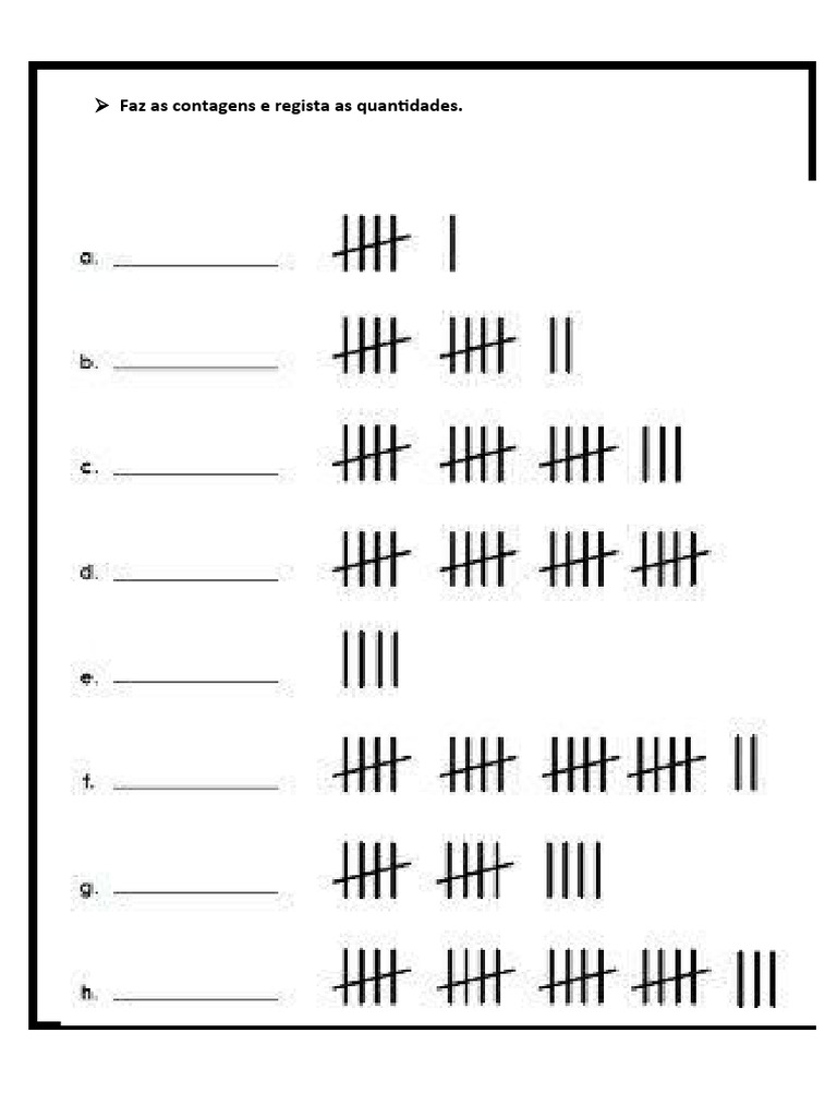 Ficha Contas Simples 1 20 Pdf