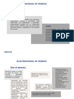 Plan de Trabajo Preescolar 3