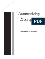 SummarizingStrategiesBooklet PMD