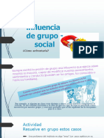 3 Taller La Influencia de Grupo - Social