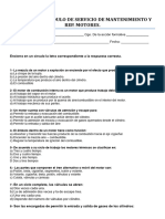 Examen Del Modulo de Servicio de Mantenimiento y Rep