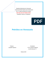 Petroleo en Venezuela 