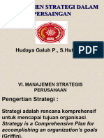 Manajemen Strategi Dalam Persaingan
