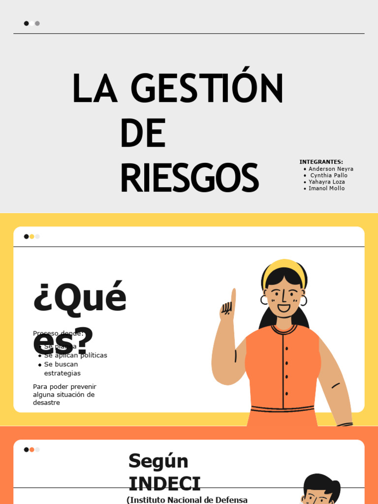 La Gestión de Riesgos | PDF | Riesgo | El niño