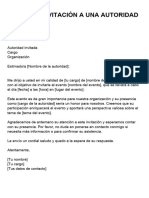 Carta Invitacion Autoridad