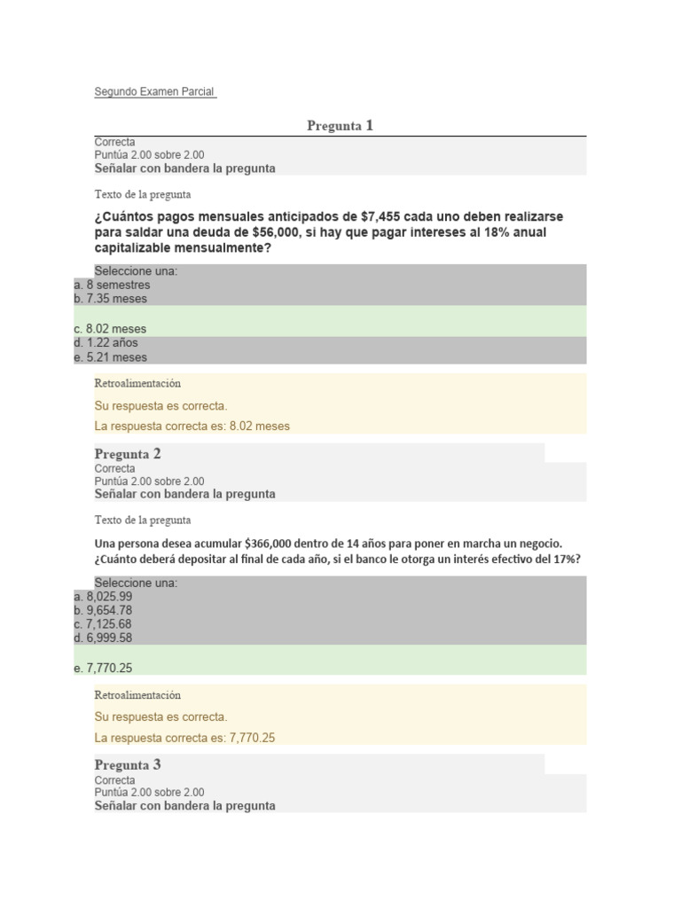 Ejercicios de Finanzas y Depreciación | PDF
