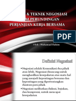 Materi 1 - Strategi & Teknik Negosiasi PKB - Cirebon Oktober 2023 - M Hakim