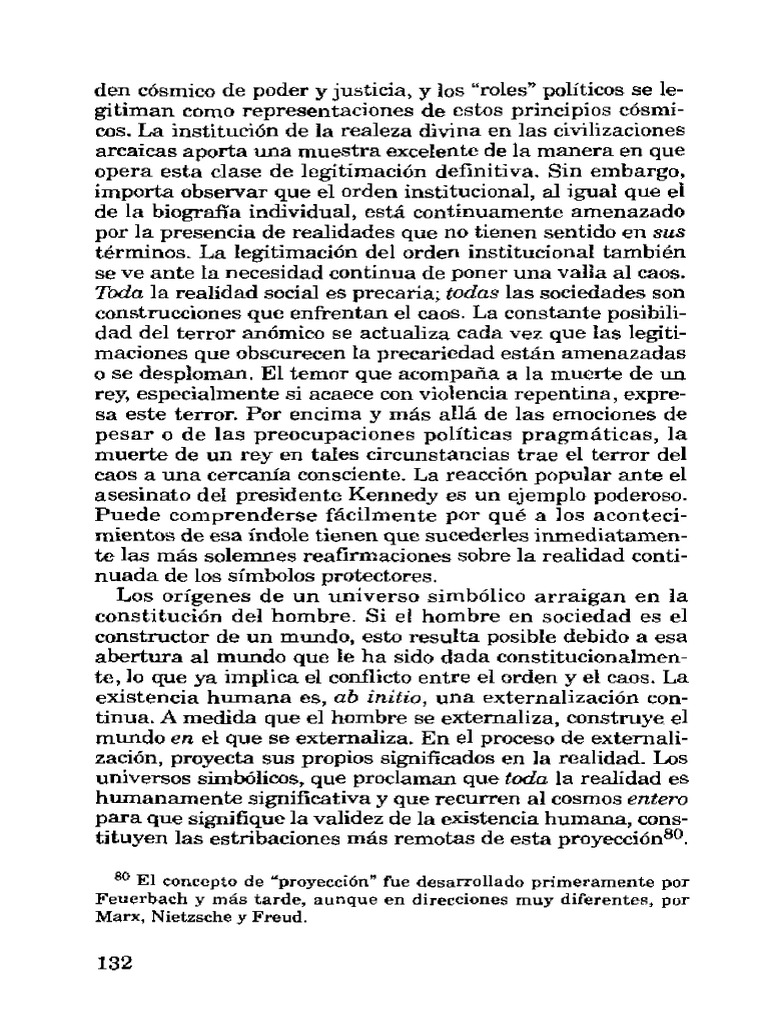 Berger Y Luckman La Construccion Social De La Realidad