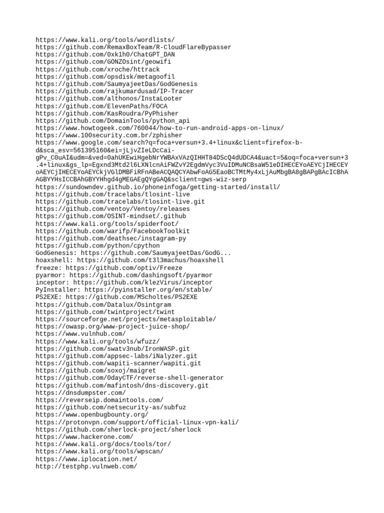Install On Kali.. PDF Espionage Techniques Nation