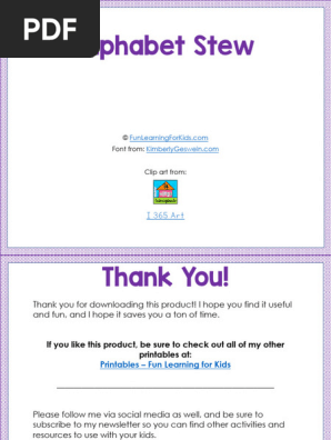 Alphabet Stew Letter Recognition Mats-1