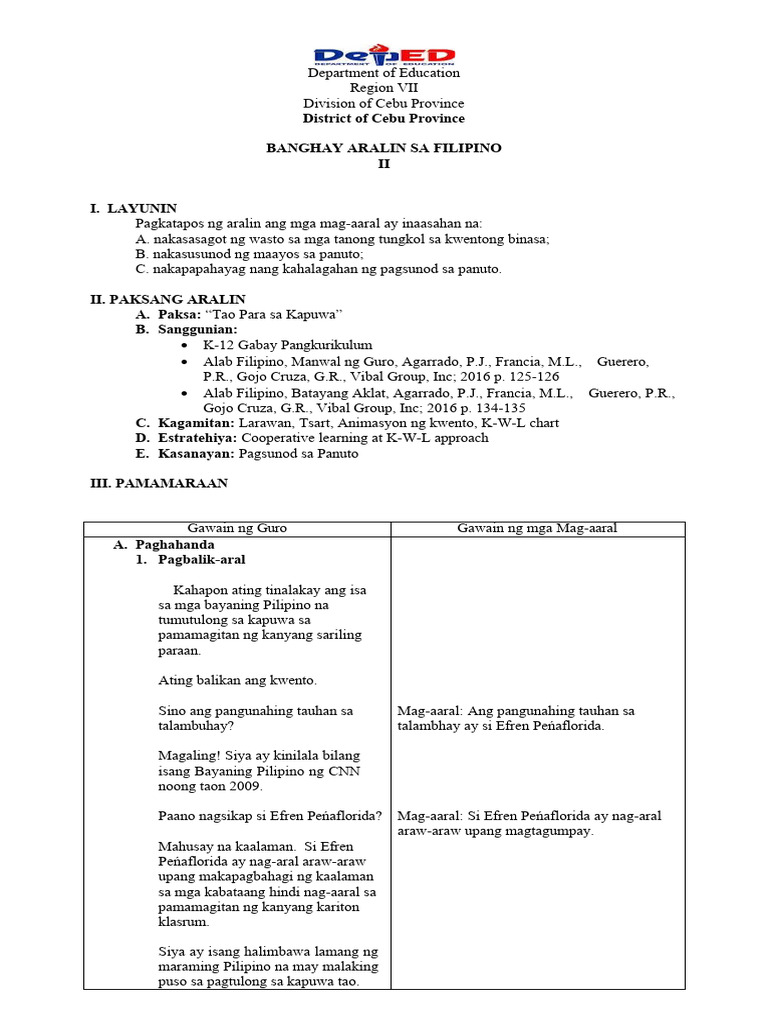 6 Copies Lesson Plan Pdf Pdf