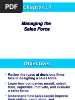 Sales Force Management