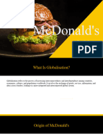 Case Study of Macdonald